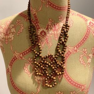 Wood Bead Necklace
